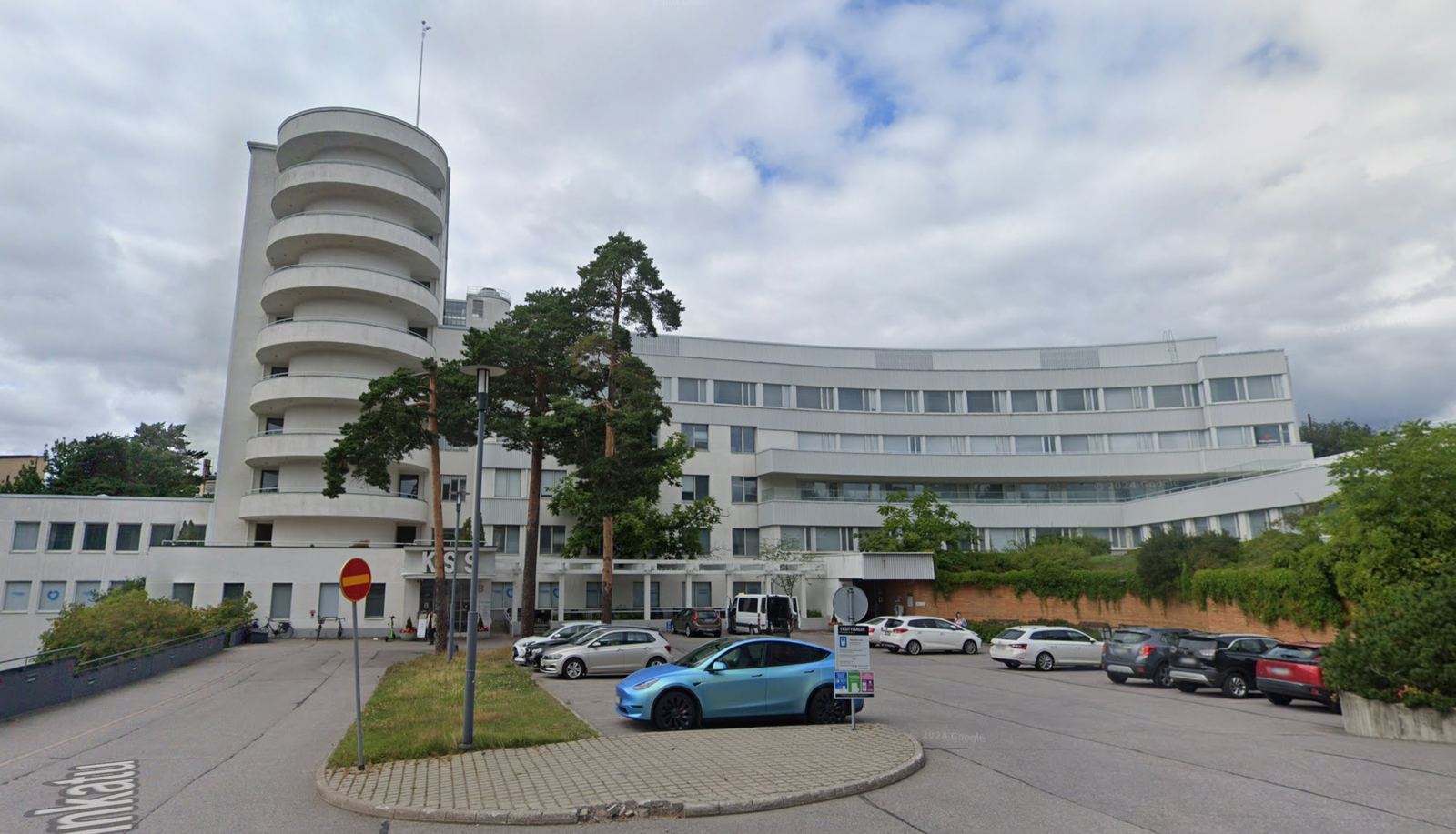 Entinen Tilkan sairaala Mannerheimintiellä